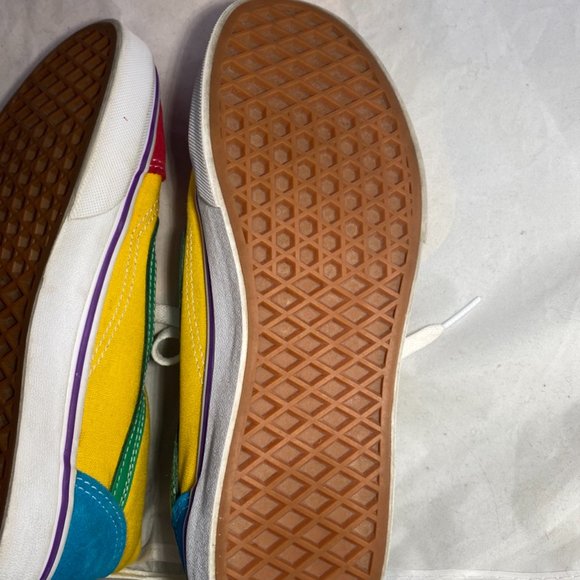 Van's Old Skool Colorblock Sneakers - Sz 6 Juniors - Picture 7 of 8